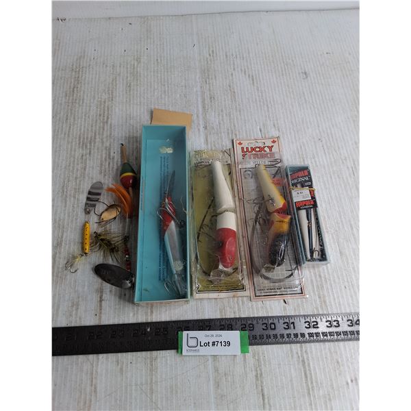 Assorted Fishing Lures - All Appear Unused
