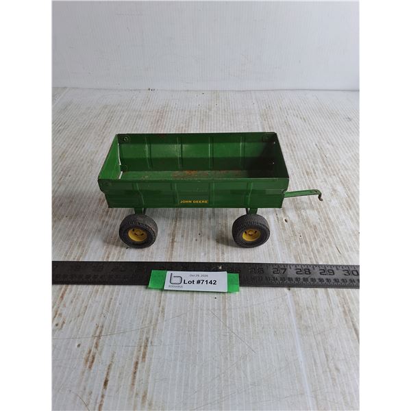 Folded Metal John Deere Replica Farm Wagon