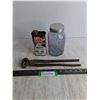 Image 1 : Farrier Pinchers, Chrome Polish, Mason Jar - Cannot Ship