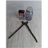 Image 2 : Farrier Pinchers, Chrome Polish, Mason Jar - Cannot Ship