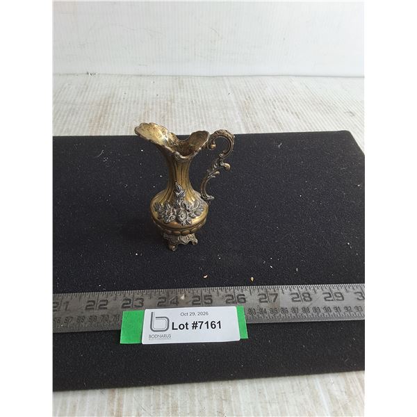 Ornate Brass Ornamental Pitcher