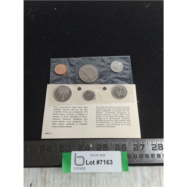 Canadian 1968 Uncirculated Coin Set