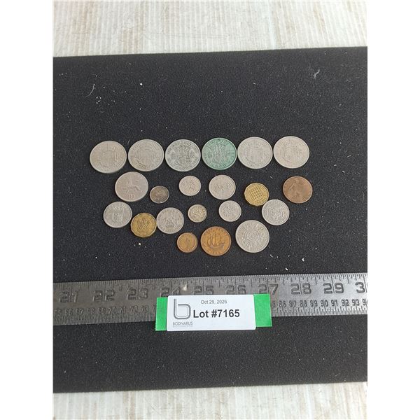 (21) British Coins (1917-1963)
