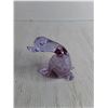 Image 3 : Purple Hue Art Glass Duckling