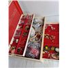 Image 2 : Vintage Jewelry Box w/Nicely Packaged Jewelry Collection