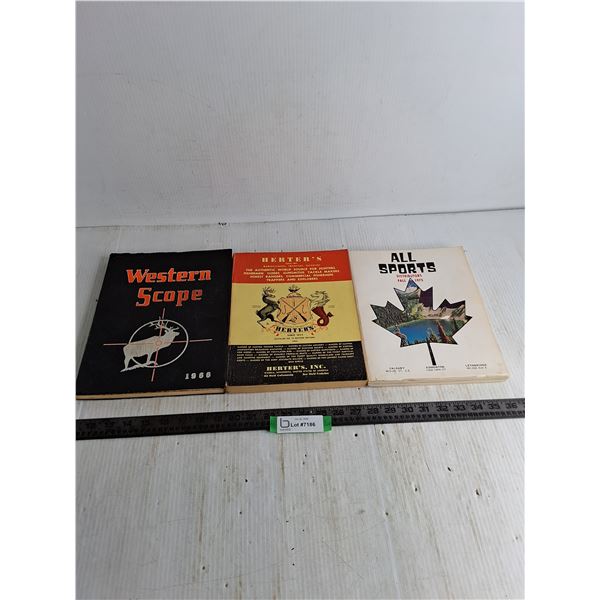 (3) Vintage Hunting & Sport Catalogs