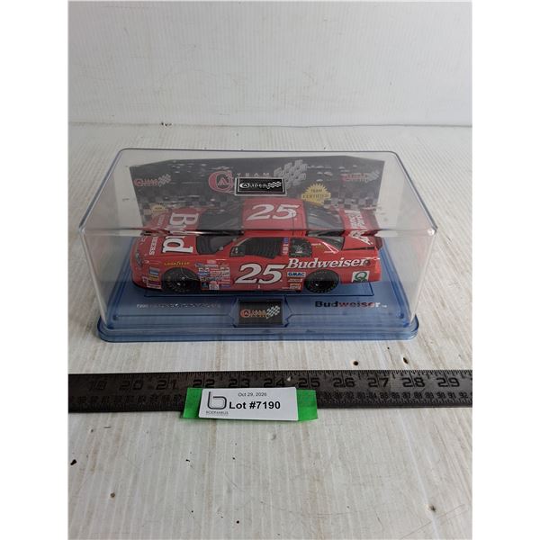 Incased Team Caliber Die-Cast Nascar Budweiser Chev Monte Carlo
