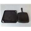 Image 2 : Cast Iron Grill & Griddle Pans