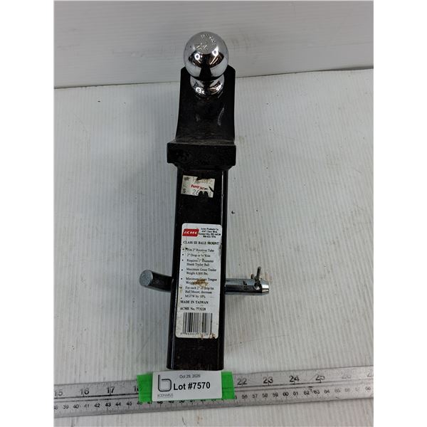 Acme Class III Ball Mount, Pickup Only