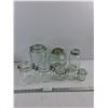 Image 1 : Assorted Glass Storage And Canning Jars Up To 9"x5"