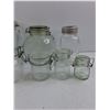 Image 3 : Assorted Glass Storage And Canning Jars Up To 9"x5"