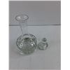 Image 2 : Glass Decanter And Stopper 11"