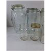 Image 2 : Collection Of Glass Storage And Canning Jars Up To 11"