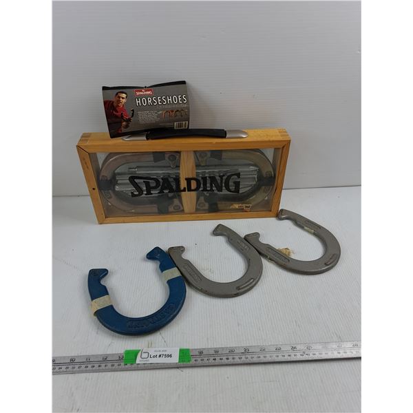 Spalding Horseshoes Set Plus 3 Horseshoes