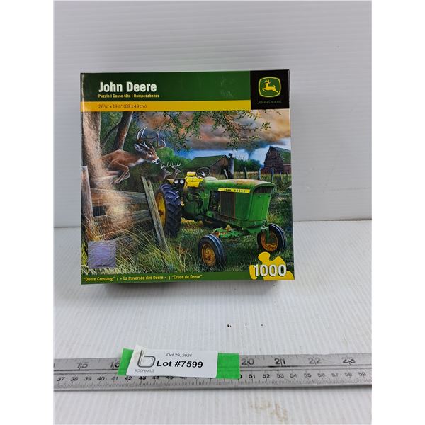 John Deere Deere Crossing 26 3/4"x 189 1/4" Puzzle