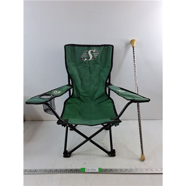 Metal Twirling Baton 27", Saskatchewan Roughriders Portable Folding Camping Chair, Pickup Only