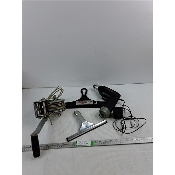 Winch, Black & Decker Cordless Drill As Is, (3) Squeegees