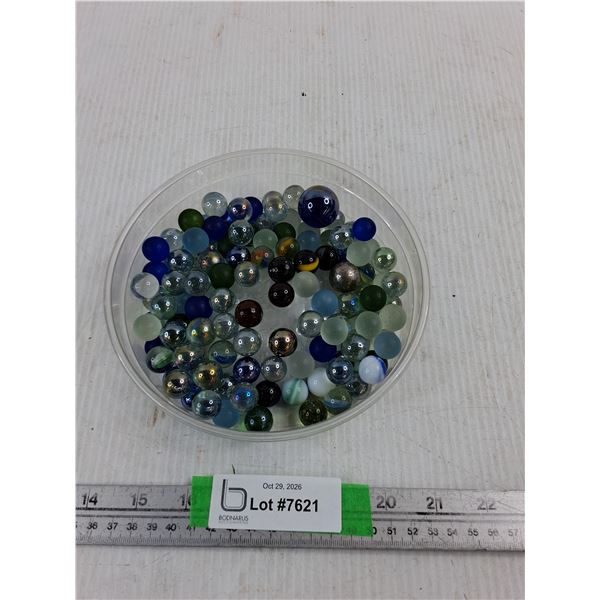 Container Of Marbles