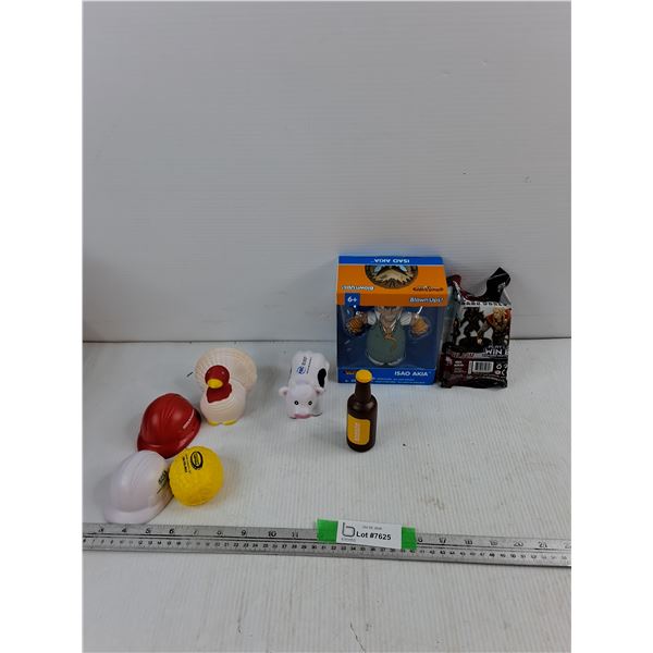 Blownups Of Bully Eater Isao Akia, Squishy Toys, Thor Surprise Pack
