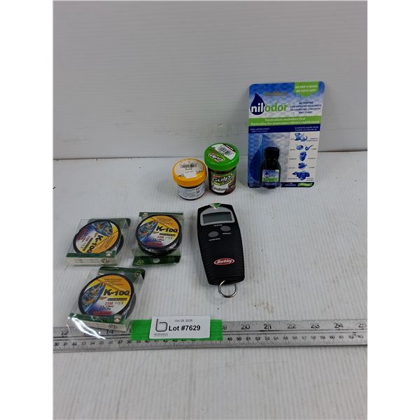 Fish Bait, Scale, Nilodor Concentrated Deodorizer