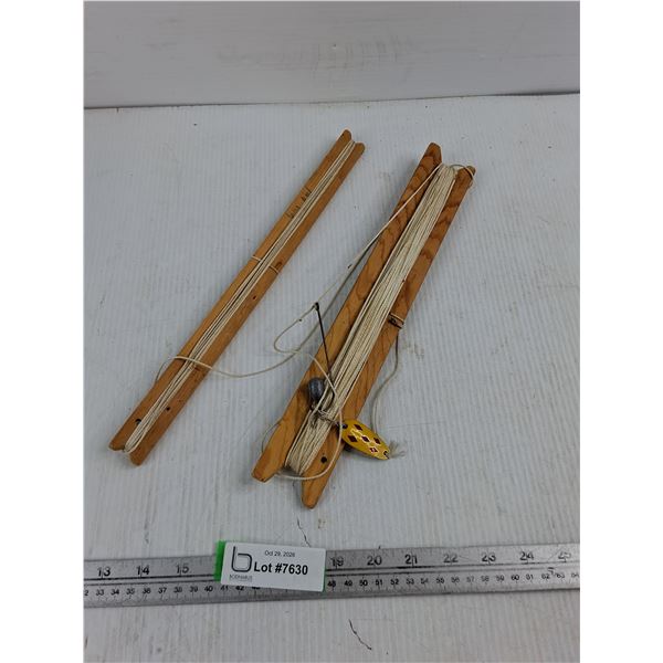 Wooden Hand-Wound Fishing Rigs