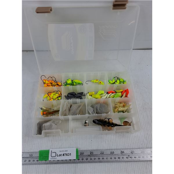 Box Of Various Fishing Hooks