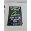 Image 3 : Personalized License Plates, Metal Reserved Parking Sign