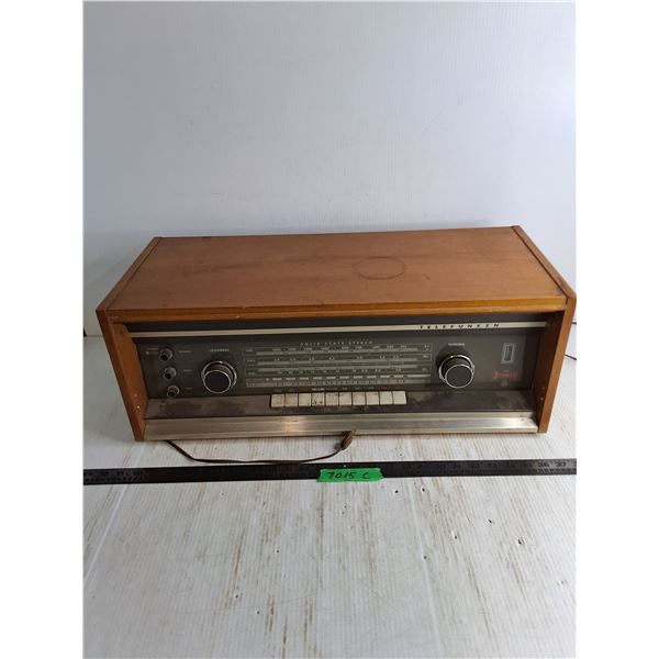 Telefunken 5650MX AM/FM Stereo - No Power Detected - 26x11x10" - Cannot Ship
