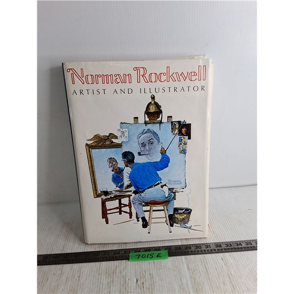 Norman Rockwell "Artist & Illustrator" Coffee Table Book