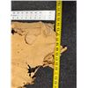 Image 5 : Antique Hawaiian Kapa (possibly Kapa Moe), Yellow, Very Fragile 74" x 44"