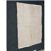 Image 11 : Antique Hawaiian Kapa Moe (2 Sheets, Incomplete), Red & Natural 90" x 60" (Appraisal Value $2,000)