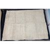 Image 1 : Antique Hawaiian Kapa Moe (2 Sheets, Incomplete), Red & Natural 90" x 60" (Appraisal Value $2,000)