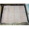 Image 3 : Antique Hawaiian Kapa Moe (2 Sheets, Incomplete), Red & Natural 90" x 60" (Appraisal Value $2,000)