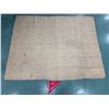 Image 2 : Antique Hawaiian Kapa, Single Sheet (iho), Natural Color 104" x Approx 80" (Appraisal Value $500)