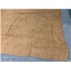 Image 11 : Antique Hawaiian Kapa, Single Sheet (kilohana), Coffee Color 118" x 81" (Appraisal Value $1,800)