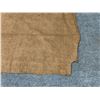 Image 12 : Antique Hawaiian Kapa, Single Sheet (kilohana), Coffee Color 118" x 81" (Appraisal Value $1,800)