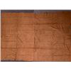 Image 2 : Antique Hawaiian Kapa, Single Sheet (kilohana), Coffee Color 118" x 81" (Appraisal Value $1,800)