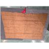 Image 5 : Antique Hawaiian Kapa, Single Sheet (kilohana), Coffee Color 118" x 81" (Appraisal Value $1,800)