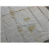 Image 11 : Antique Hawaiian Kapa Moe (2 Sheets, Incomplete), Blue & Natural 101" x 87" (Appraisal Value $3,500)