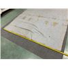 Image 14 : Antique Hawaiian Kapa Moe (2 Sheets, Incomplete), Blue & Natural 101" x 87" (Appraisal Value $3,500)