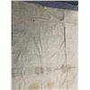 Image 6 : Antique Hawaiian Kapa Moe (2 Sheets, Incomplete), Blue & Natural 101" x 87" (Appraisal Value $3,500)