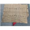 Image 2 : Antique Hawaiian Kapa Moe (2 Sheets, Incomplete), Gray & Natural 101" x 80" (Appraisal Value $1,500)