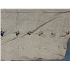 Image 6 : Antique Hawaiian Kapa Moe (2 Sheets, Incomplete), Gray & Natural 101" x 80" (Appraisal Value $1,500)