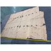 Image 9 : Antique Hawaiian Kapa Moe (2 Sheets, Incomplete), Gray & Natural 101" x 80" (Appraisal Value $1,500)