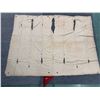 Image 2 : Antique Hawaiian Kapa Moe (3 Sheets, Incomplete), Natural Color 110" x 80" (Appraisal Value $1,800)