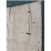 Image 3 : Antique Hawaiian Kapa Moe (3 Sheets, Incomplete), Natural Color 110" x 80" (Appraisal Value $1,800)