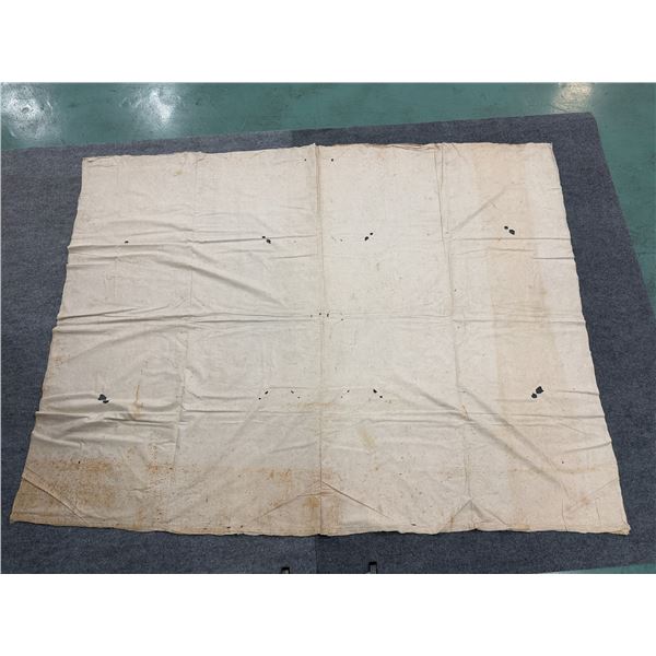 Antique Hawaiian Kapa Moe (4 Sheets, Apparently Complete), Natural 109" x 84"  (Appraisal $1,500)