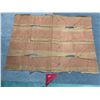 Image 2 : Antique Hawaiian Kapa Moe (5 Sheets, Complete), Brown & Pink 100" x 73" (Appraisal Value $4,500)