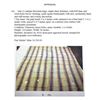 Image 13 : Antique Hawaiian Kapa, Single Sheet (kilohana), Pink & Natural 110" x 86" (Appraisal Value $3,500)