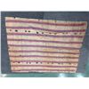 Image 1 : Antique Hawaiian Kapa, Single Sheet (kilohana), Pink & Natural 110" x 86" (Appraisal Value $3,500)